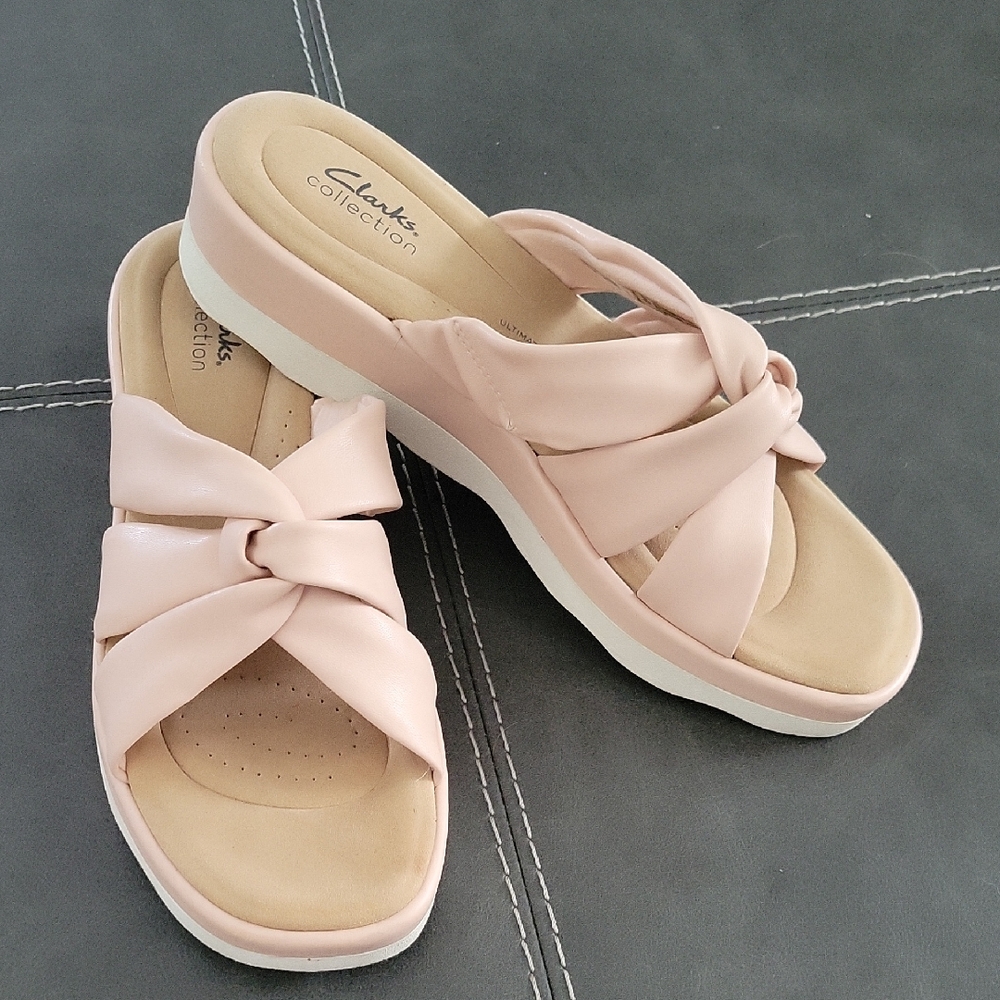 Clarks Wedge Sandals